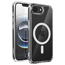 Spigen SGP Coque MagSafe pour iPhone 17e Antichoc Série Ultra Hybrid MagFit Transparent