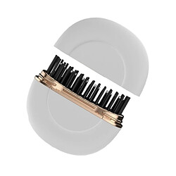 Avis INF Mini Brosse Lissante Portable Sans Fil - Coiffure Nomade White