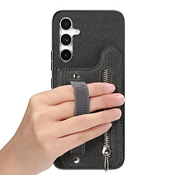 INF Étui Portefeuille en Cuir PU Noir Compatible avec Samsung Galaxy S23 FE avec Fentes pour C