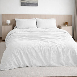 Bâton Rouge Housse de couette 100% gaze de coton lavé