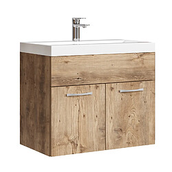Badplaats Meuble de salle de bain Montreal 01 60 cm - Chêne Châtaignier