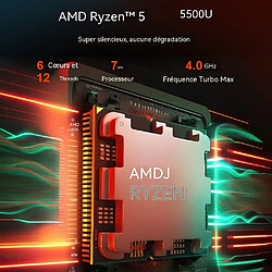 Acheter Ninkear PC Portable AMD Ryzen 5 5500U - 15,6" FHD, 16GB RAM, 512GB SSD - Ordinateur Portable