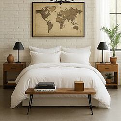 Bâton Rouge Housse de couette 100% percale de coton