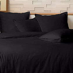 Avis Home Collection Parure housse de couette 100%percale de coton 80 fils/cm2-uni