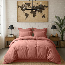 Avis Bâton Rouge Drap housse en percale de coton