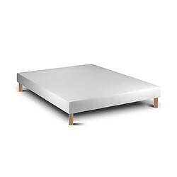 Acheter Leafsleep Ensemble Cloud One et Sommier Branco - Cama com Matelas Taille 190 x 105 cm Hauteur 52 cm