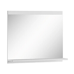 BADPLAATS Miroir avec étagère Montréal Station balnéaire - 60 x 12 x 50 cm - Blanc
