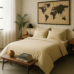 Avis Bâton Rouge Taie d'oreiller 100% percale de coton