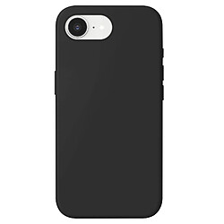 MW Coque MagSafe pour iPhone 17e en Silicone Mat Souple et Durable Noir