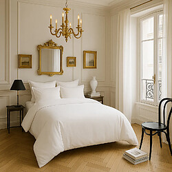 Avis Bâton Rouge Taie d'oreiller 100% satin de coton 105 fils