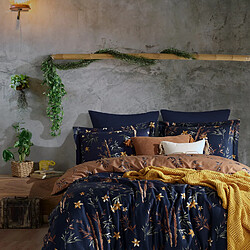 Home Collection Parure housse de couette avec une taie(s) 100 % satin de coton Bamboo