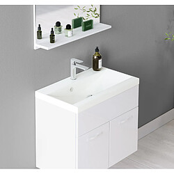 Avis Badplaats Meuble de salle de bain Montreal 01 60 cm - Blanc Brillant – Lavabo