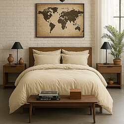 Bâton Rouge Housse de couette 100% percale de coton