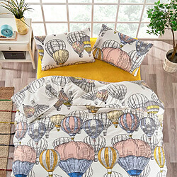 Home Collection Parure housse de couette avec taie(s) en coton polyester Cappadocia