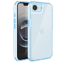 Avizar Coque pour iPhone 17e Renforcée Conception Bi-Matière Texturé Antidérapants Bleu