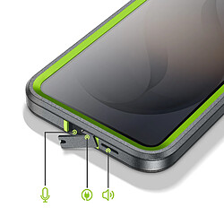 Acheter Avizar Coque Renforcée pour Galaxy S26 Plus Tri-matière avec Béquille Intégrée Gris