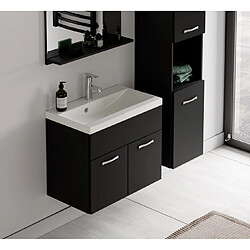Badplaats Set de meuble de salle de bain Montreal 60 cm - Noir mat pas cher