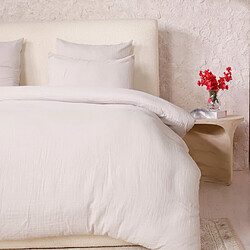 Avis Les Ateliers du Linge Parure de couette 100% gaze de coton lavé