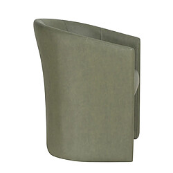 Acheter JLC KREATION Fauteuil cabriolet vert kaki en PU ELIOT