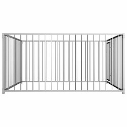 Avis Helloshop26 Chenil extérieur cage enclos parc animaux chien d'extérieur pour chiens 100 cm 02_0000344
