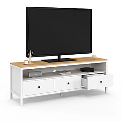 Acheter Idmarket Meuble TV ACHILLE 3 TIROIRS