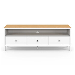 Avis Idmarket Meuble TV ACHILLE 3 TIROIRS