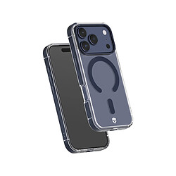 Force Case Coque pour iPhone 17 Pro MagSafe Contour Métal Antichocs 2m Premium Transparent