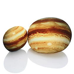 Avis VerCart Coussin décoratif rond velours 25 cm - planètes