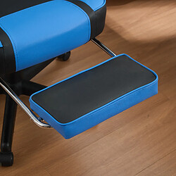 Acheter Fauteuil gaming Welltin, fauteuil gaming ergonomique avec repose-pieds bleu
