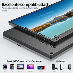 Avis Moniteur portable UPERFECT 16,1" 144 Hz : FHD IPS, 1000:1, USB-C, mini HDMI