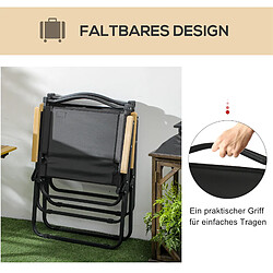 Acheter ByteLike Lot de 2 chaises de camping pliables design
