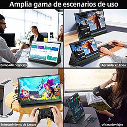 Moniteur portable UPERFECT 16,1" 144 Hz : FHD IPS, 1000:1, USB-C, mini HDMI pas cher