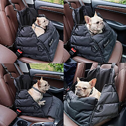 Siège auto pour chien VERCART 47 x 39 x 40 cm, imperméable et anti-poils. pas cher