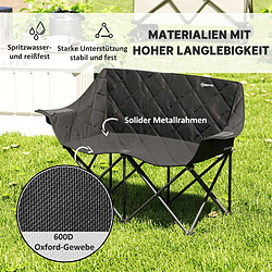 ByteLike Canapé de camping pliable pour 2 personnes pas cher
