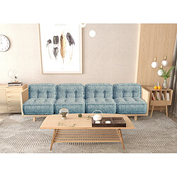 Acheter Coussin de sol VERCART 50 x 60 cm en lin/polyester