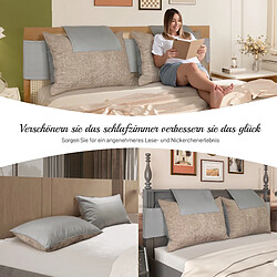 Avis Coussin autoportant VERCART khaki 180 x 40 x 60 cm