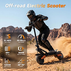 Acheter AOVOPRO G67 800W Trottinette électrique pliable pour adultes, Max 40KM longue portée, 10" p