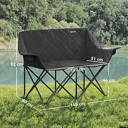 Acheter ByteLike Canapé de camping pliable pour 2 personnes