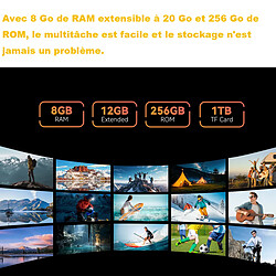 Acheter CUBOT KINGKONG ACE 5 4G Double SIM NFC Android 16 Caméra 48MP Batterie 10200mAh,+C28