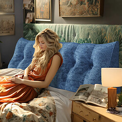 Grand coussin lombaire ergonomique en velours - VERCART pas cher