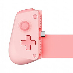 Avis Gamesir X5 Lite Manette Mobile pour Smartphone Gaming Filaire avec Sticks Hall Effect Rose