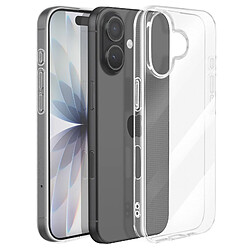 Mayaxess Coque pour iPhone 17 Antichocs Silicone Souple Bords Renforcés Transparent