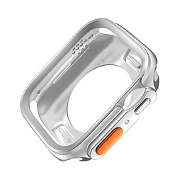 INF Boîtier de montre rose gold mat pour Apple Watch Silver 45 mm