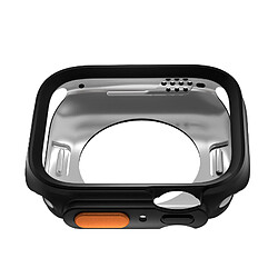 INF Boîtier de montre rose gold mat pour Apple Watch Black 45 mm