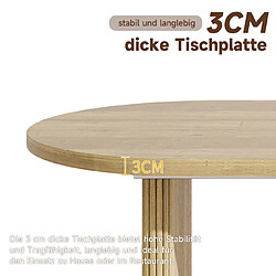 Acheter Onever Table extensible 140-200x90x75 cm - coins arrondis - chêne
