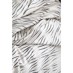 BLANC AVENUE Housse de couette + taies oreiller satin de coton "Galaxy" pas cher
