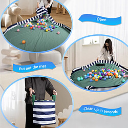Acheter Panier de rangement jouets VERCART 34x36x36 cm multicolore