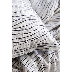 Avis BLANC AVENUE Housse de couette + taies oreiller satin de coton "Galaxy"