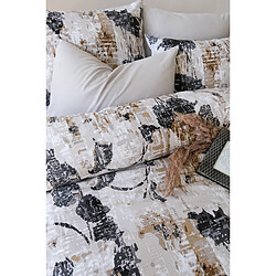 Acheter BLANC AVENUE Parure de lit 100% coton imprimé "Andora"