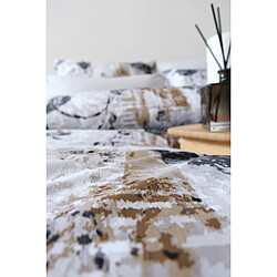 Avis BLANC AVENUE Parure de lit 100% coton imprimé "Andora"